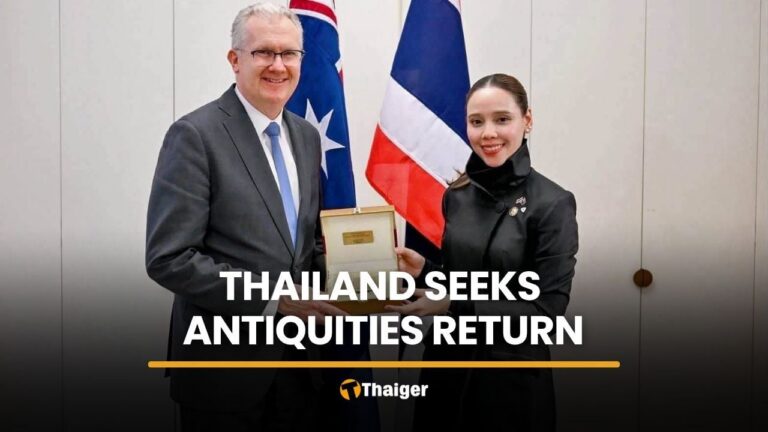 Thailand eyes antiquities return in cultural talks with Australia