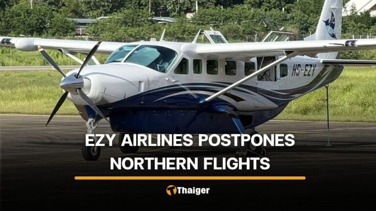 Ezy Airlines postpones 3 northern Thailand routes, waiting for airport approval
