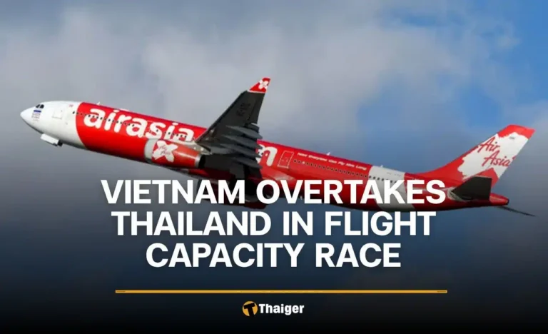 Vietnam overtakes Thailand in flight capacity race