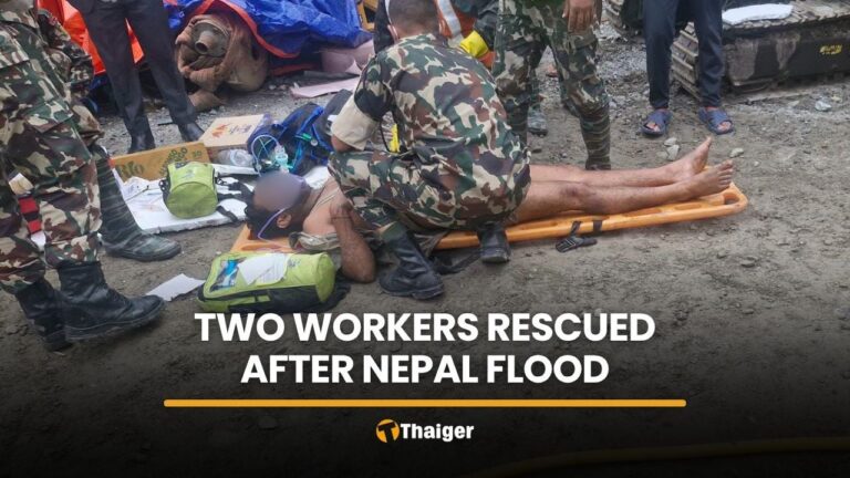 Nepal floods: 2 workers rescued after 9 days trapped in tunnel