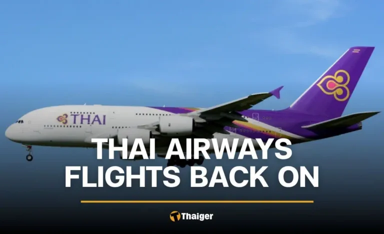 Thai Airways confirms full flight schedule returns October 3