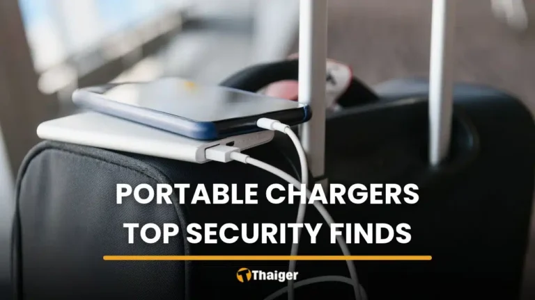 Power banks top banned items in Thailand’s checked baggage